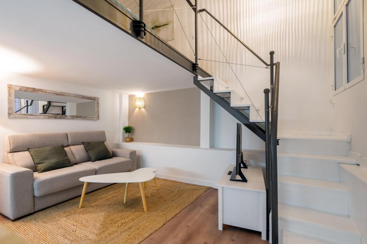 1 Bedroom 1 Bathroom Furnished - Lavapies - Duplex Madrid Exterior photo